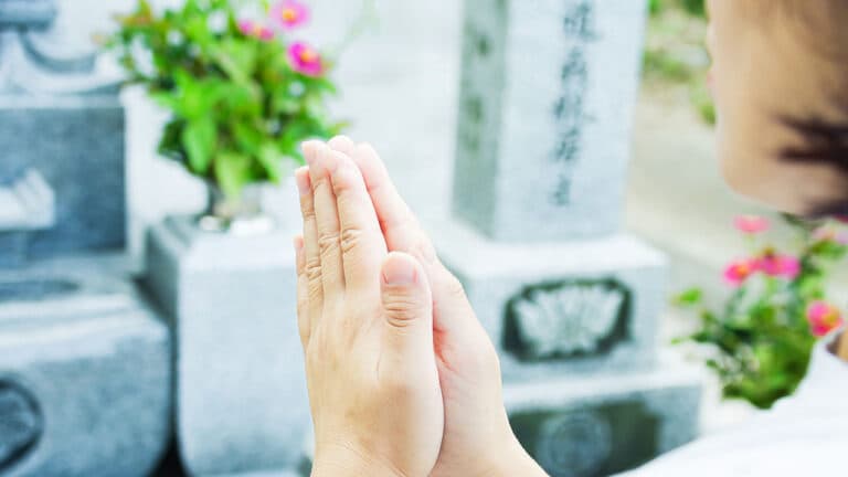 お墓参り
